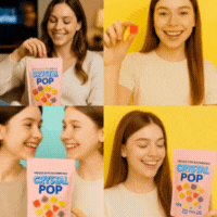 Crystal Pop – Tu croque, ça craque, ça fond.